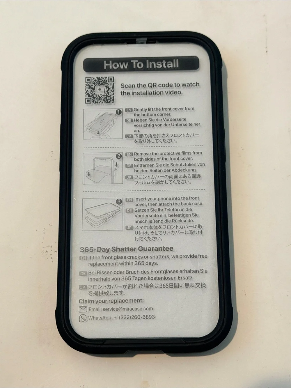 Miracase for iPhone 17 Case 6.3